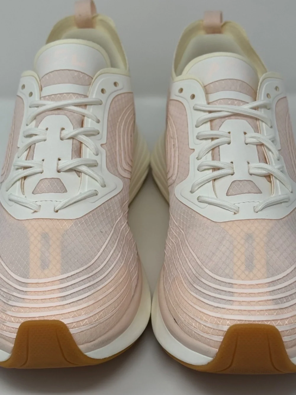 APL Athletic Propulsion Labs Women's Streamline Running Shoes Creme Ivory Light
